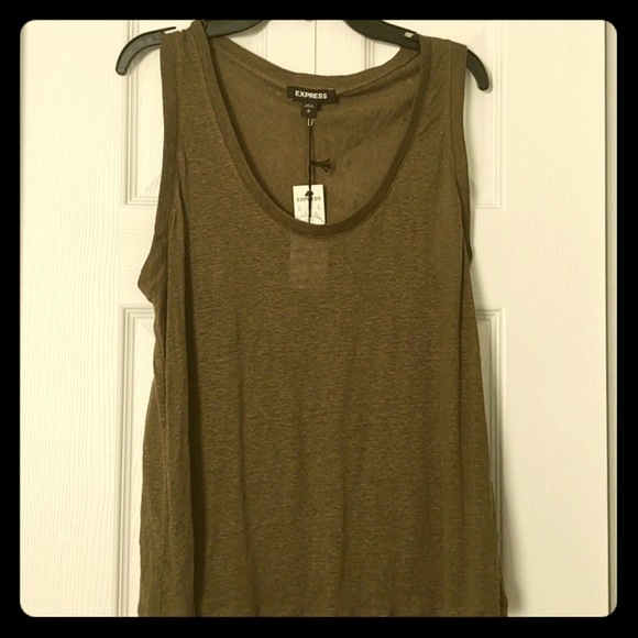 New Linen tank top - Picture 1 of 2